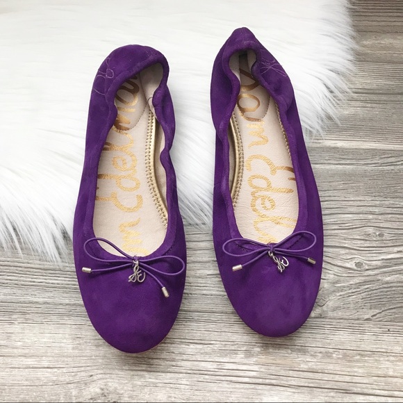 sam edelman purple flats